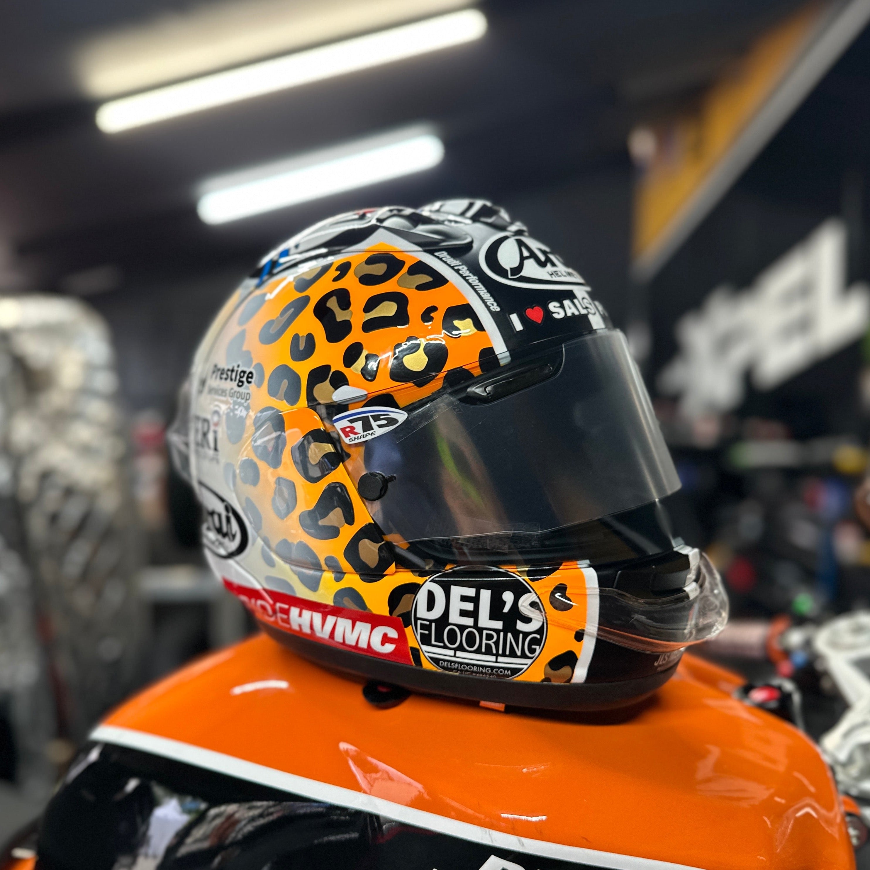 Corey Alexander x Drudi Performance - Arai Corsair-X 2024 Replica
