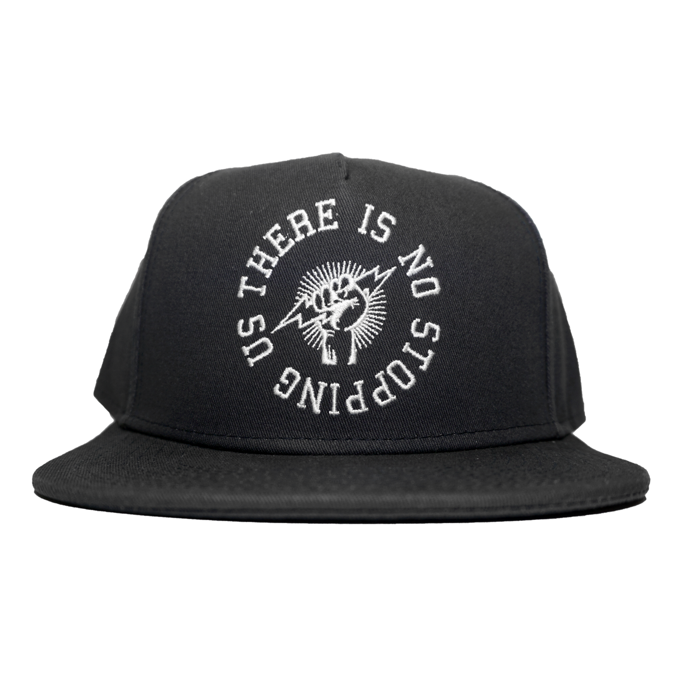 Converse All Star SnapBack Hat Cap Flat Brim Adult Size Black